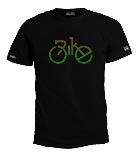 Camiseta Estampada Bike Bicicleta Ciclismo Logo Hombre Bto