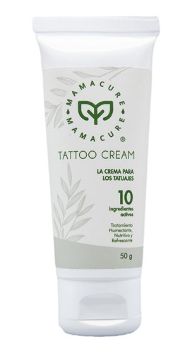 Tattoo Cream Mamacure Aftercare, Crema Natural Con 10 Ingred