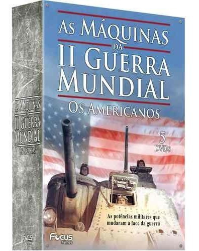 Box C/ 5 Dvds - As Máquinas Da Segunda Guerra Mundial 