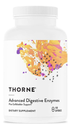Enzimas Digestivas Avanzadas Thorne 180 Cápsulas