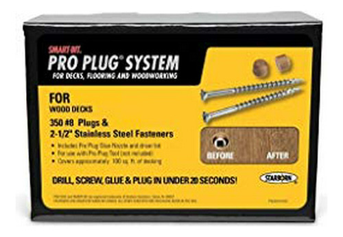 Pegamento Para Madera - Pro Plug Cierre Decking Plug & Siste