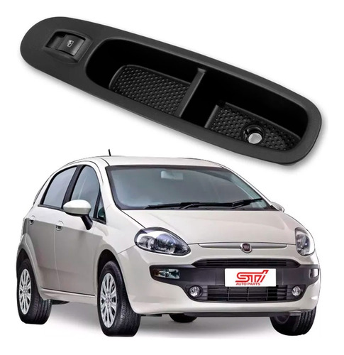 Interruptor Comando Vidro Elétrico Direito Fiat Punto 2016