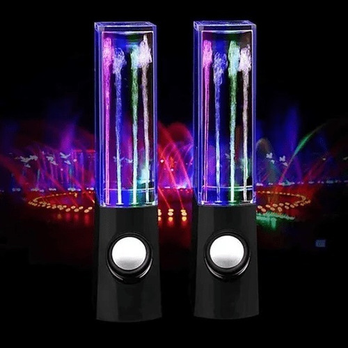 Parlantes Para Computador Pc Agua Rítmica 3d Bocina