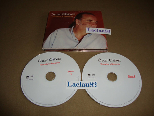 Oscar Chavez Trovador Y Bohemio 2008 - 2 Cds Digipak