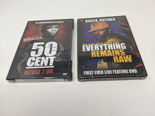 Lot Of 2 Rap Documentary:  50 Cent Refuse To Die  &  Bus Ccq