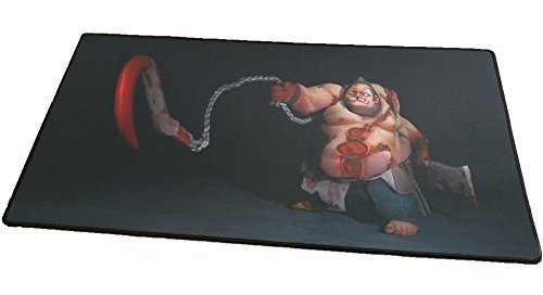 Mouse Pad Tina Art De 24''x12'' Hooker Zombie Hd -negro