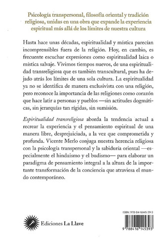 Espiritualidad Transreligiosa - Merlo, Vicente