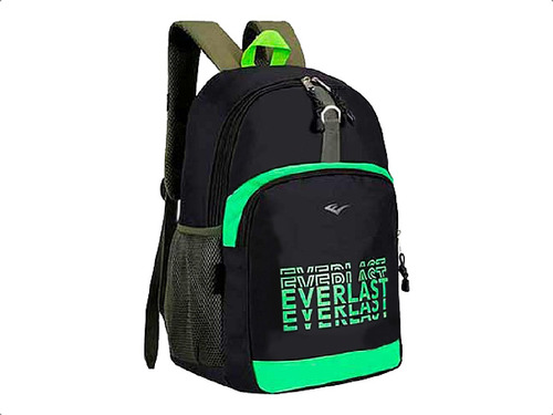 Mochila Urbana Everlast Bolsillo Porta Notebook Uso Diario