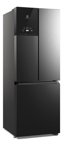 Geladeira Frost Free Im7b Inverter 3 Portas Black Inox 480 litros Electrolux