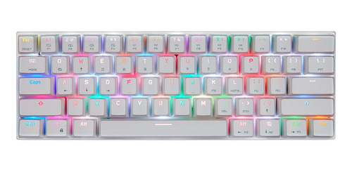 Ck62 Bt3.0 Con Cable Rgb Teclado Mecánico Para Tablet Portát