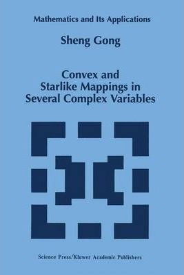 Libro Convex And Starlike Mappings In Several Complex Var...