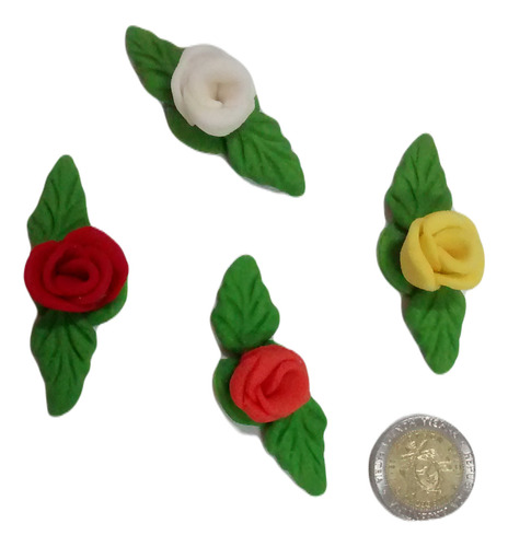 Flores Medianas En Porcelana Fria