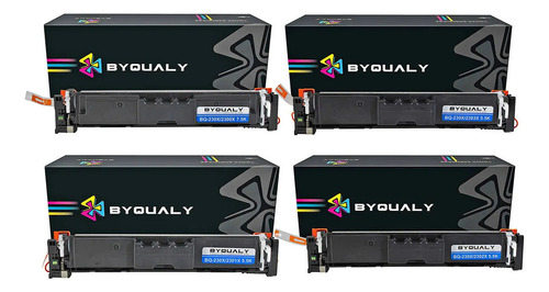 Kit 4x Toner Para Hp 230x Pro 4203dw Pro 4303fdw 4203 4303 Tinta Preto - Azul - Amarelo - Magenta