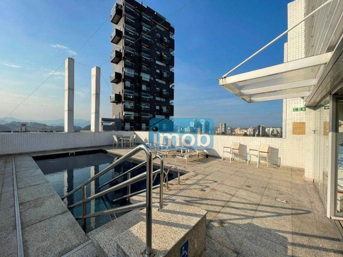 Imagem 27 de 30 de Flat Com 1 Dormitório À Venda, 34 M² Por R$ 530.000,00 - Pompéia - Santos/sp - Fl0044