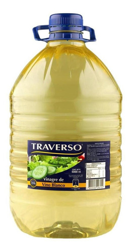 Vinagre Blanco Traverso 5 Lt