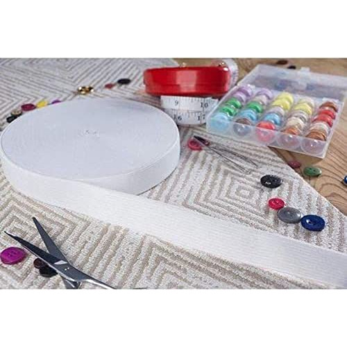 Bandas Elásticas De Costura Juvale, 20,88 Yardas X 1 Pulgada