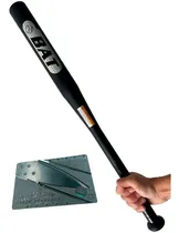 Comprar Bate Beisbol Aluminio Defensa + Navaja Tarjeta De Bolsillo