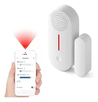 Comprar Sensor Magnético Para Puertas Ventanas Programable Gadnic Color Blanco