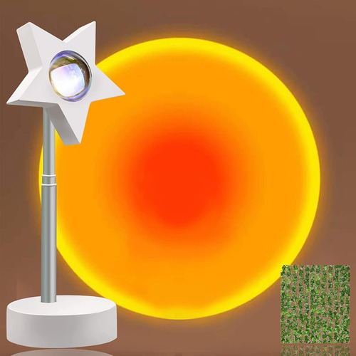  Lámpara De Proyector De Puesta De Sol Led 