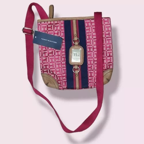 Bolsa Crossbody Tommy Hilfiger Th Monogram Mujer Original 