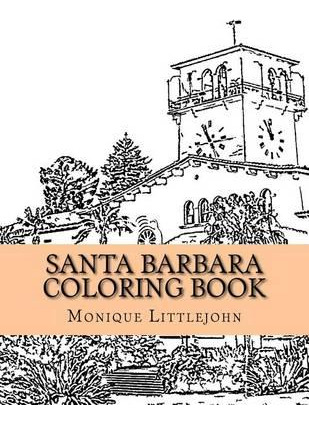 Libro Santa Barbara Coloring Book - Monique Littlejohn