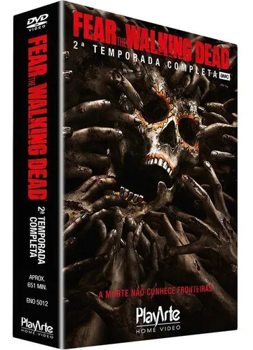 comprar Box Dvd - Fear The Walking Dead 2ª Temporada (4 Discos)
