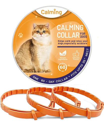 Collar Calmante Antiestrés Zyy Para Gatos Feromonas Collares