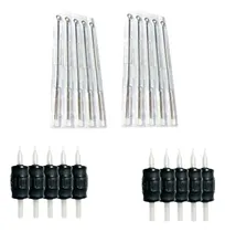 Comprar 10 Punteras + 10 Agujas Descartables Premium - Tattoo 