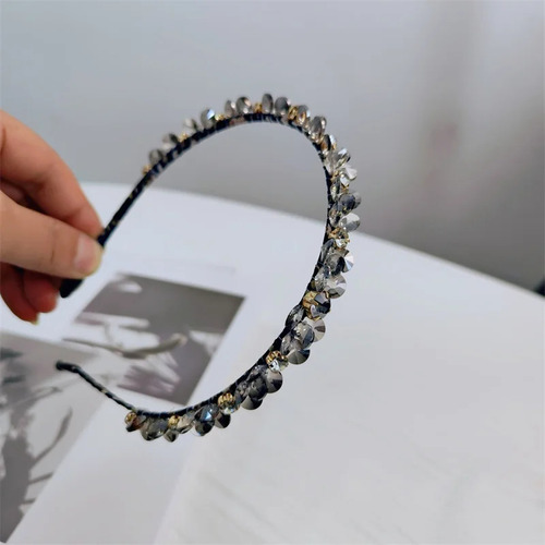 Diadema Hecha A Mano De Cristal Para Mujer, Accesorios Para