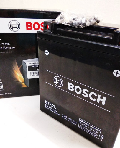 Bateria Honda Tornado Gel Bosch Mtx 7l Twister Antares