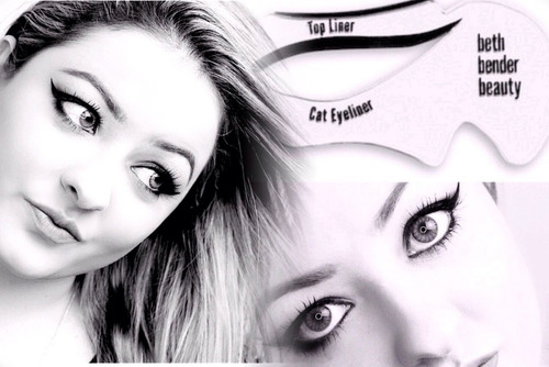 Imagem 4 de 7 de Molde Sombra Delineador Eyeliner Original Importado