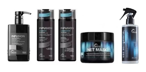 Truss Shampoo + Cond Infusion + Net Mask + Infusion + Uso