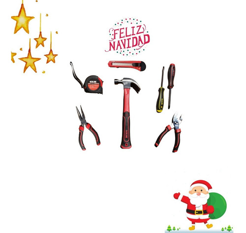 Imagen 2 de 10 de Herramientas Kit Regalo Hogar Casa