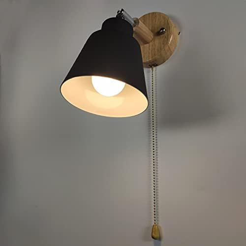 Aplique De Pared Moderno Con Interruptor De Cable De Tracció