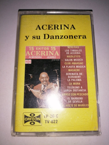 Acerina Y Su Danzonera - Homonimo Cassette Nacional Mdisk