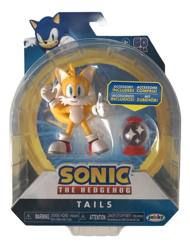 Tails Articulado Go Sega Sonic The Hedgehog Miles Prower