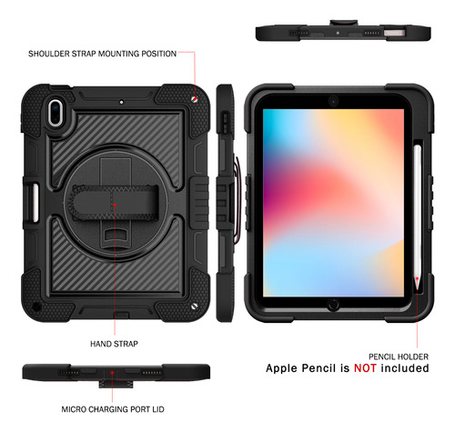 Funda Para iPad 10.2 (9ª, 8ª Y 7ª Generación) A2602