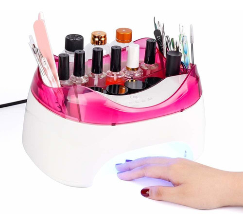 2 En 1 Secador De Uñas 36w Curado Uv Led Lámpara Con ...