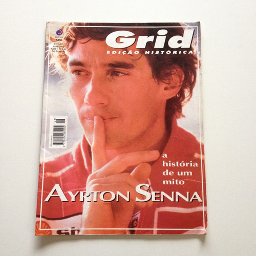 Revista Grid Edição Histórica Ayrton Senna  D903