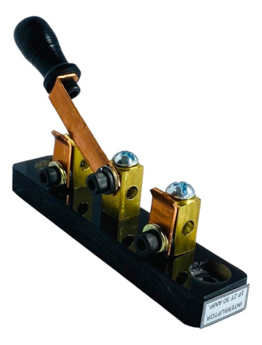 Interruptor Doble Tiro 1 Polo 100 Amp Celoron Aislante 680v