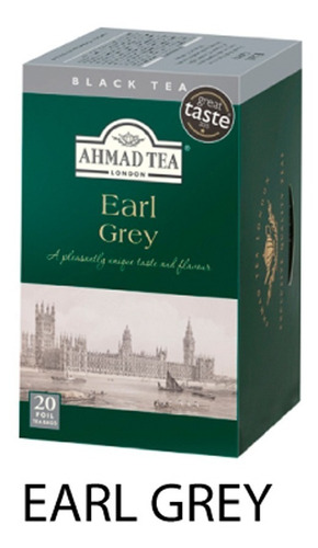 Té Earl Grey | 20 Bolsitas Ahmad Tea