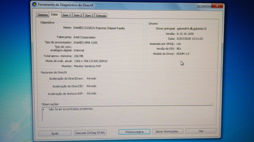 Cpu Intelbras - 4gb Ram - Intel Celereon - Windows 7