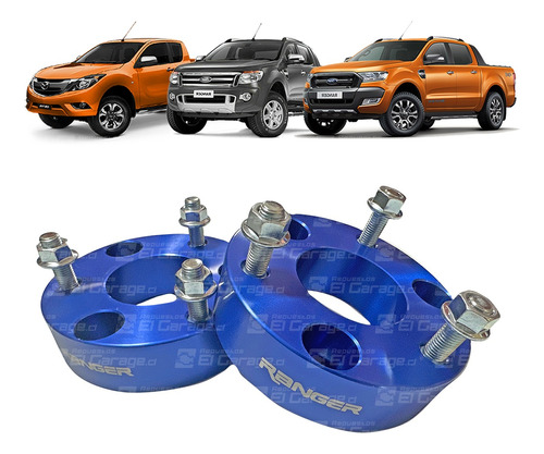 Kit Levante Delantero Aluminio Ford Ranger / Mazda Bt50