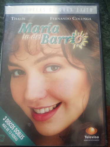 María La Del Barrio Telenovela Completa Dvd Única Disponible