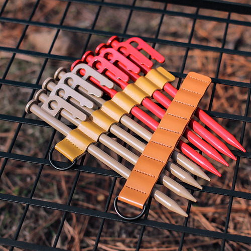Organizador Portátil Para Acampar, Con Forma De Estacas, Con