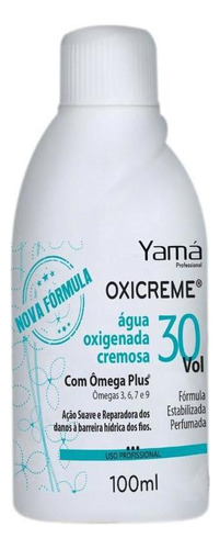 Kit Oxidante Yamá Cosméticos  Cremosa Agua Oxigenada tom 30 volumes