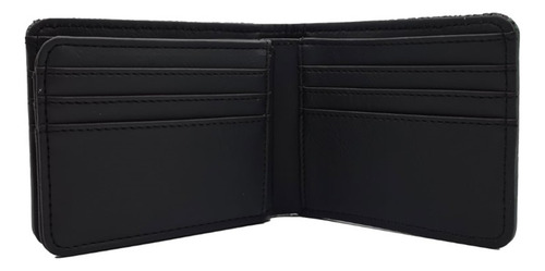 Billetera Everlast Con Cierre - Para Tarjeteros Y Billetes Eve 27809.1 Negro Liso