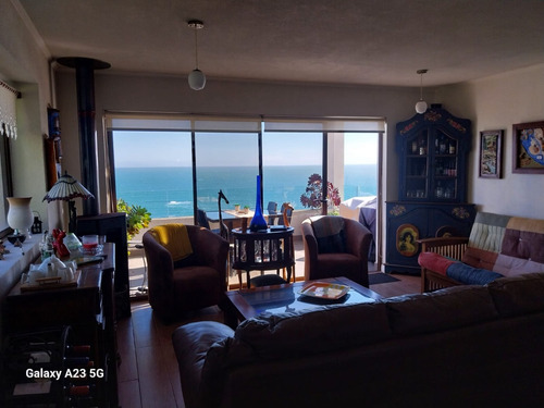 ¡vista Al Mar Y Acceso Directo A La Playa En Maitencillo!