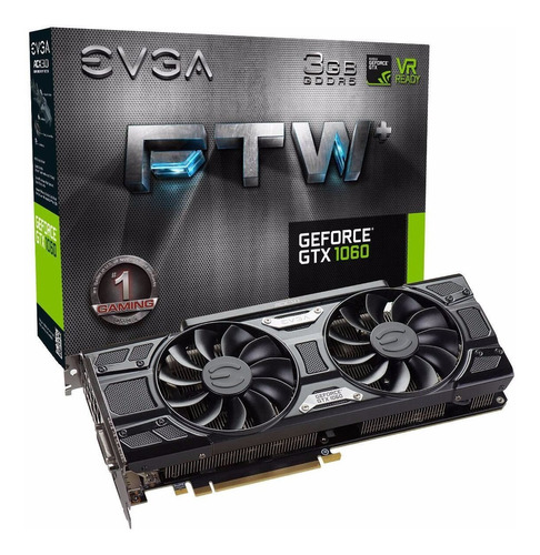 Tarjeta De Video Evga Geforce Gtx 1060 Ftw+ 3gb Ddr5 Tranza