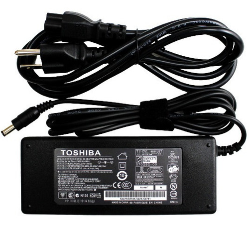 Cargador Toshiba 19v 4.74a 90w L300 L505 L400 Original 